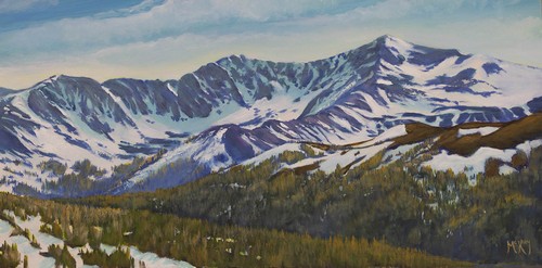 Gore Range 10x20 $1100 at Hunter Wolff Gallery